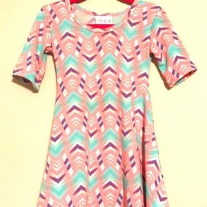EUC LuLaRoe Kids’ Adeline Dress